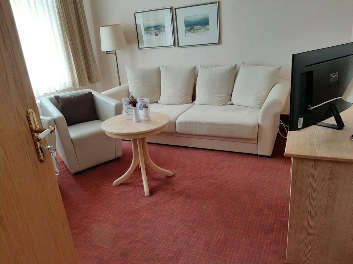 Kleine Moewe Hotel Borkum Ngoại thất bức ảnh